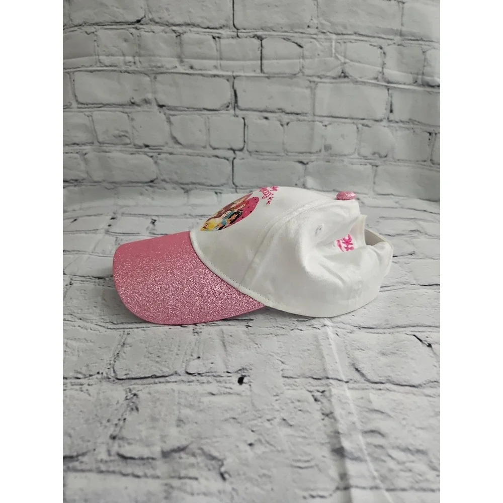 Disney On Ice Princess Hat Girls Youth Baseball Cap Pink Glitter Souvenire